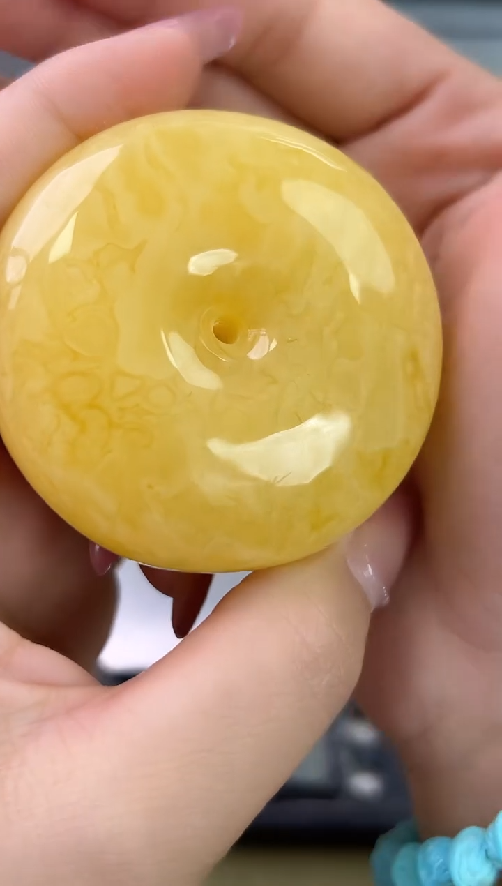 裸石琥珀未镶嵌天然琥珀蜜蜡吊坠