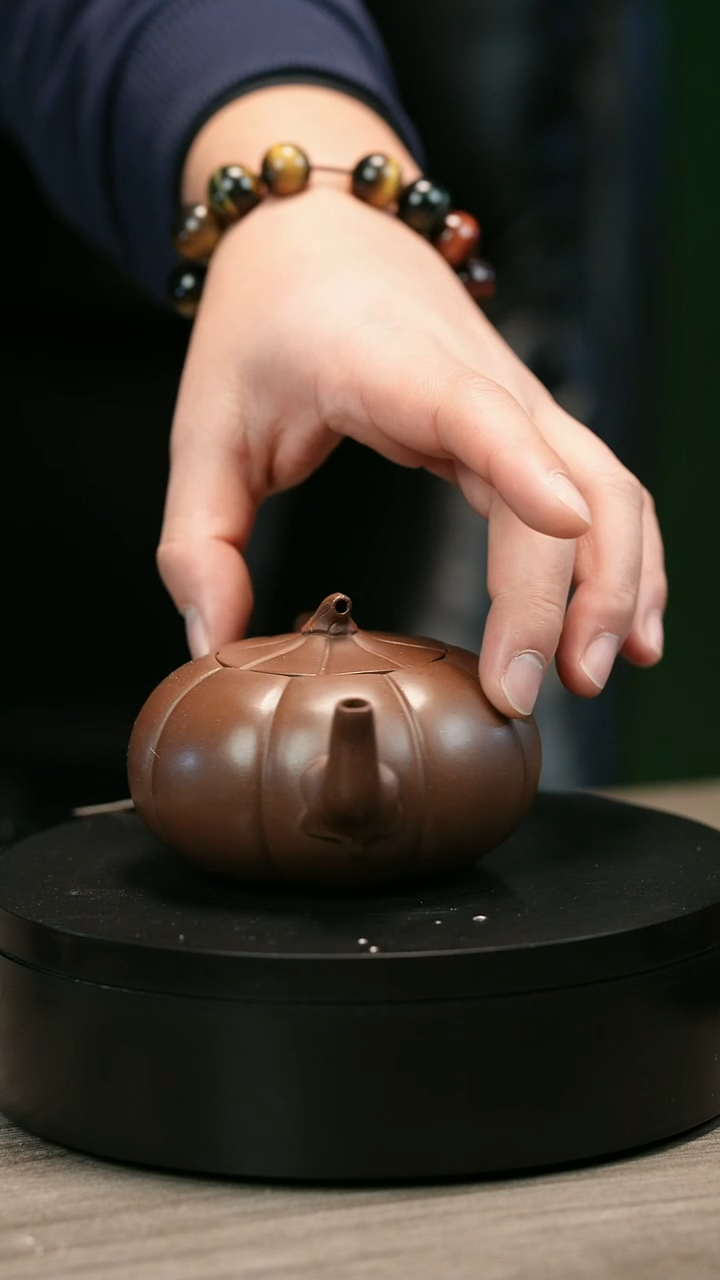 茶壶紫砂用****2H1597赵信军光素南瓜