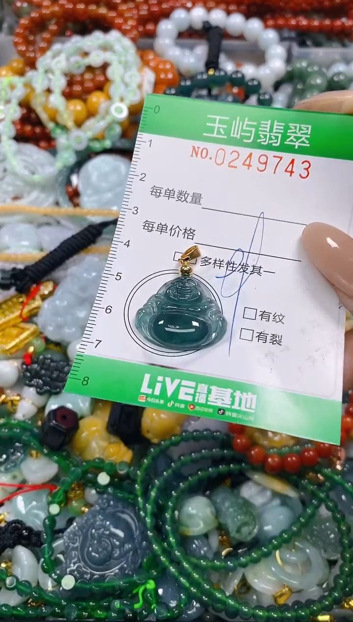 颈饰未镶嵌翡翠闪购0249743