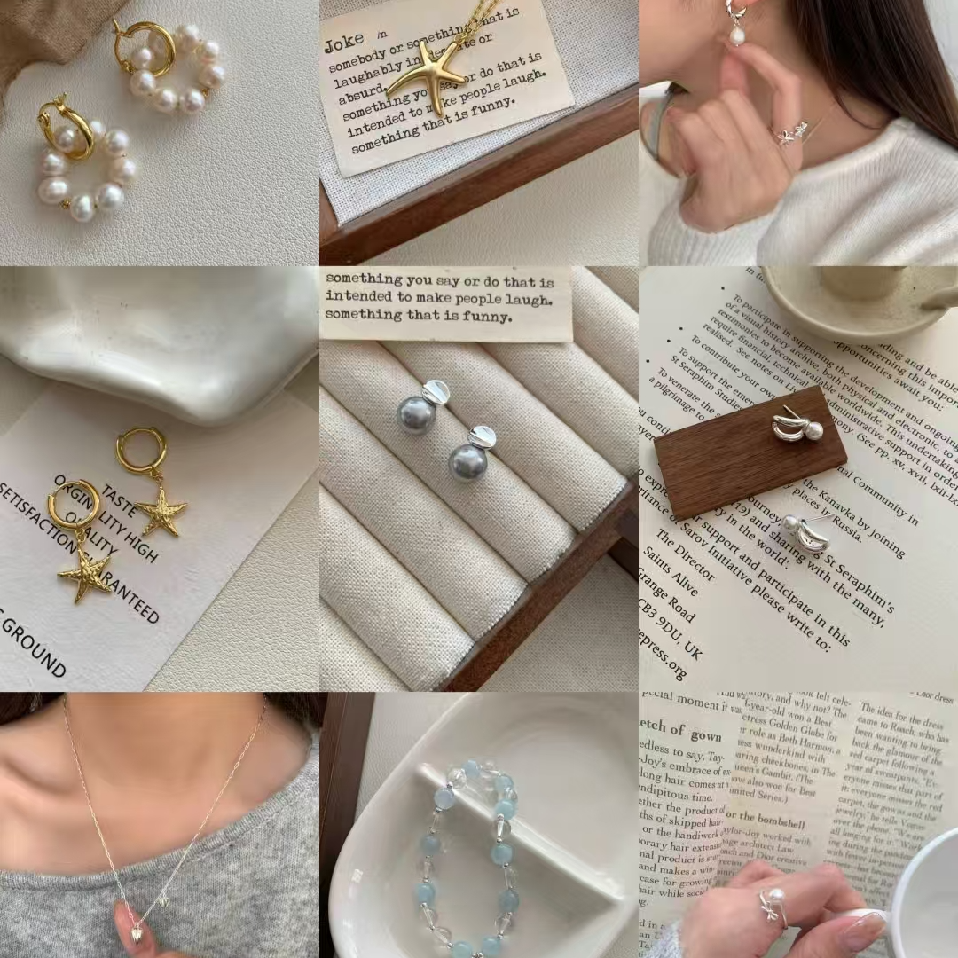 铜合金项链 时尚简约轻奢百搭小众项链（301-350）B7