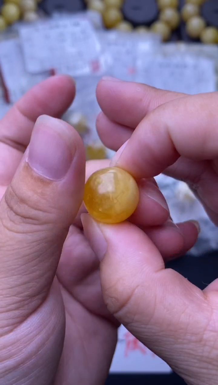 裸石琥珀未镶嵌大小姐珠宝严选24