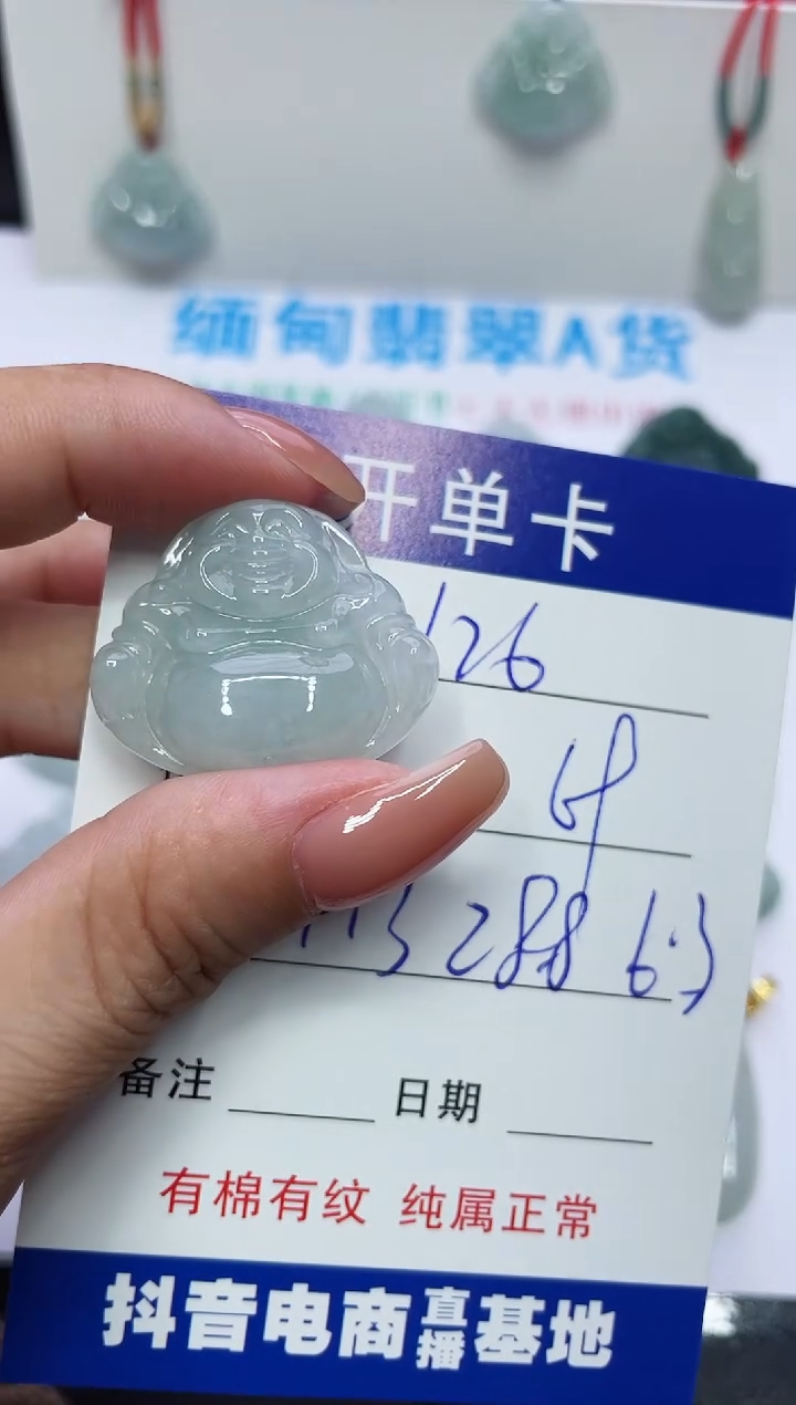 【闪购商品】翡翠颈饰未镶嵌A货126