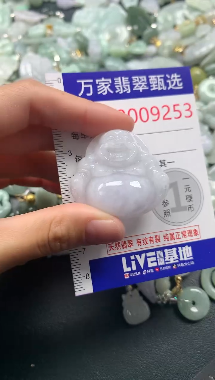 吊坠(不含链)未镶嵌翡翠9253