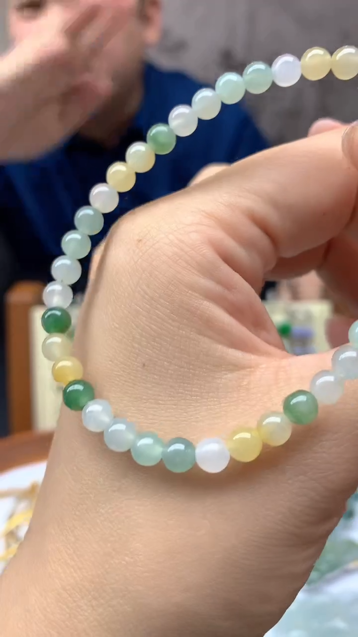 【闪购商品】翡翠手串未镶嵌324-天然翡翠