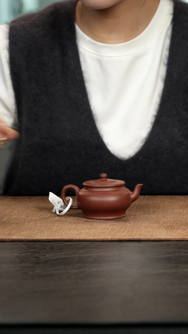 茶壶紫砂中槽青妤茗120cc