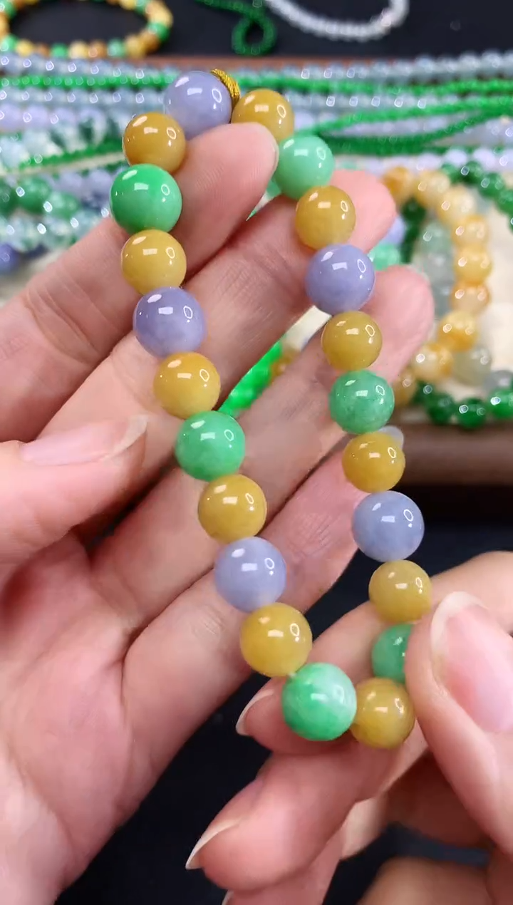 未镶嵌手串翡翠241|4800