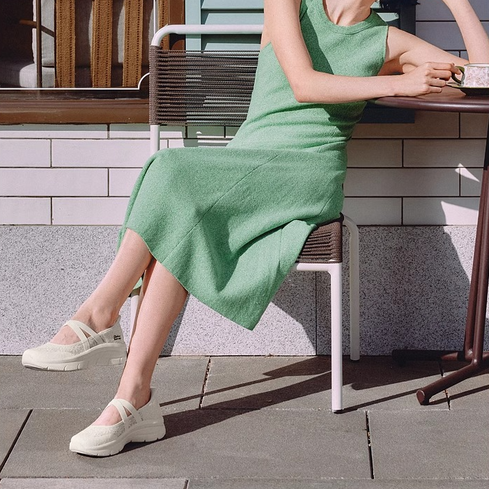 【芭蕾舞曲-玛丽珍】斯凯奇夏季新款透气玛丽珍鞋159286