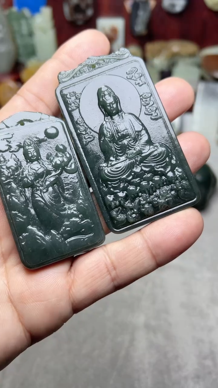 【闪购商品】和田玉挂件未镶嵌2