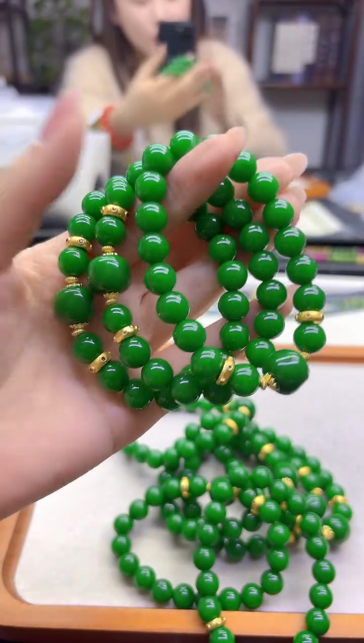 未镶嵌手链翡翠DIY款S927