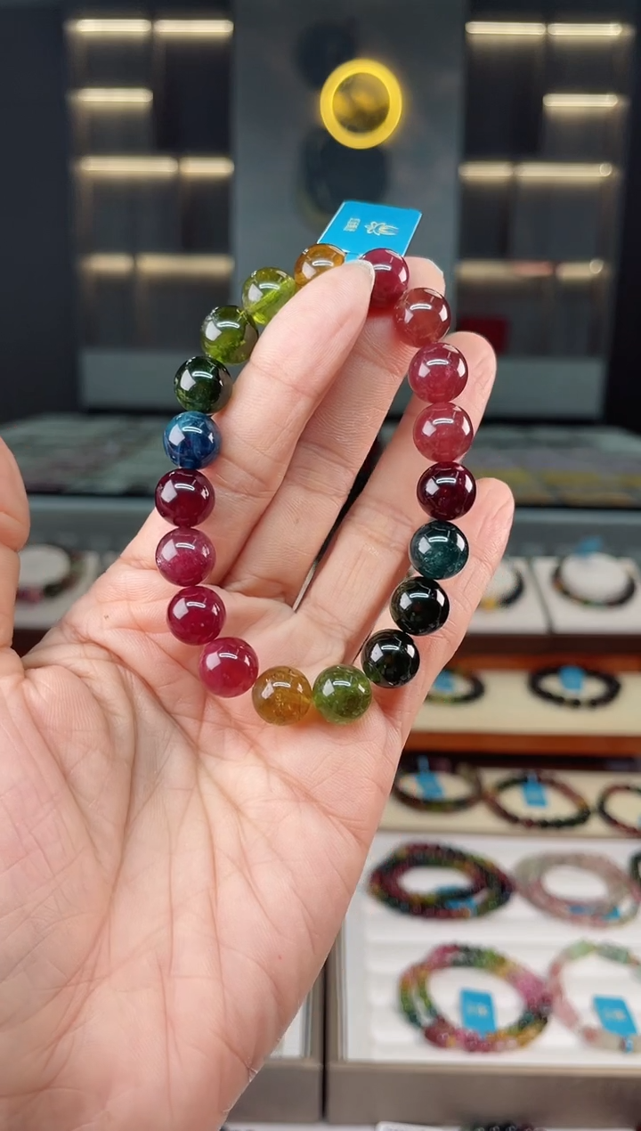 【闪购商品】碧玺单圈手串未镶嵌（多样性发一条）Q