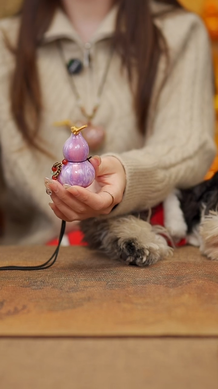 【闪购商品】427宴禾堂大漆脖挂葫芦68