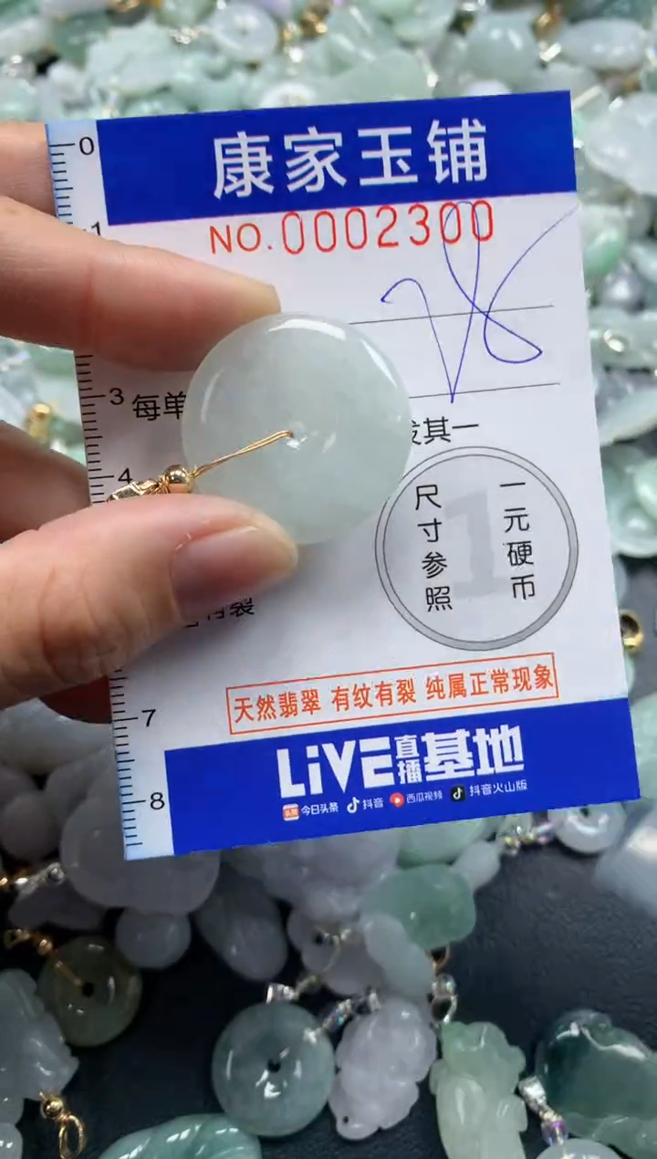 颈饰未镶嵌翡翠2300