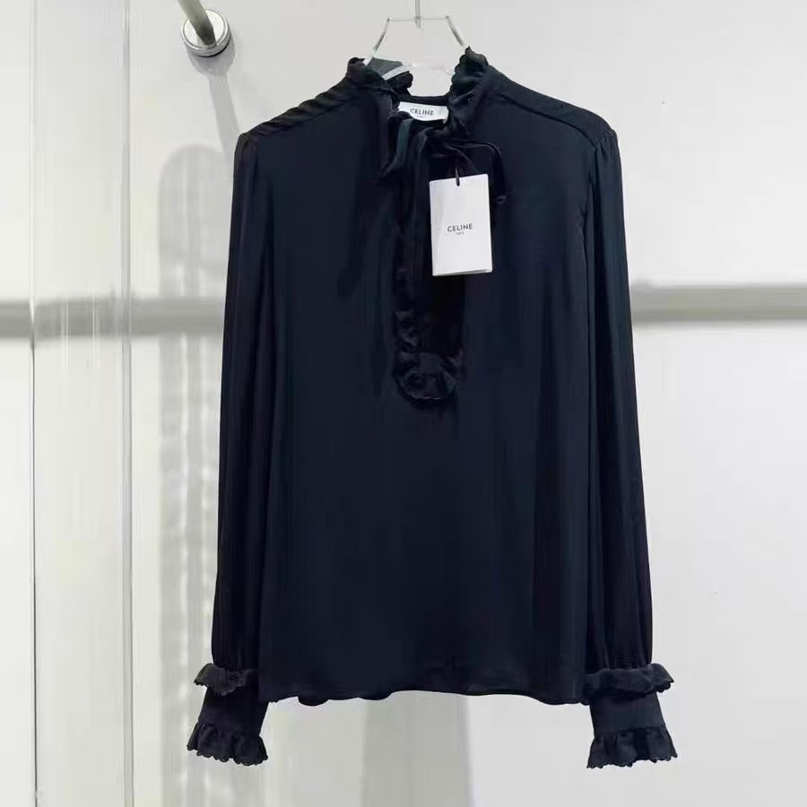 未使用 Celine/思琳 双双臻选/vv03216/思琳衬衫/36