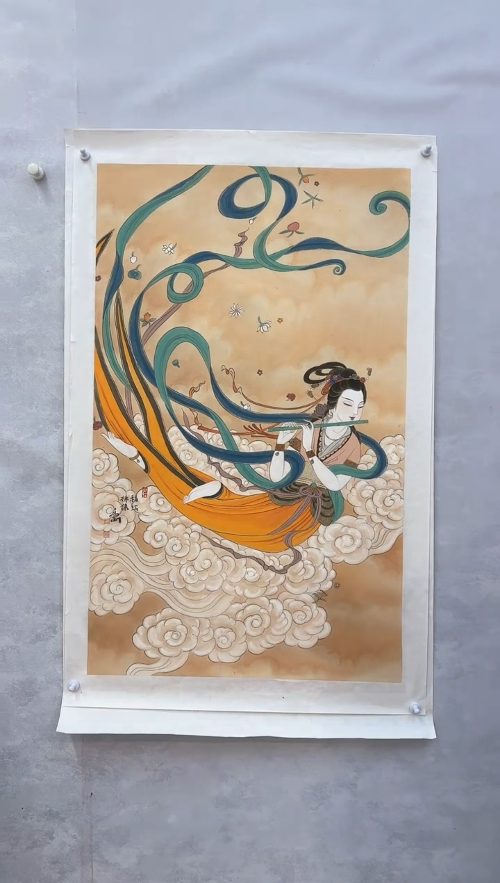 【闪购商品】纸本1孟刚央美宗教绘画专业研究员