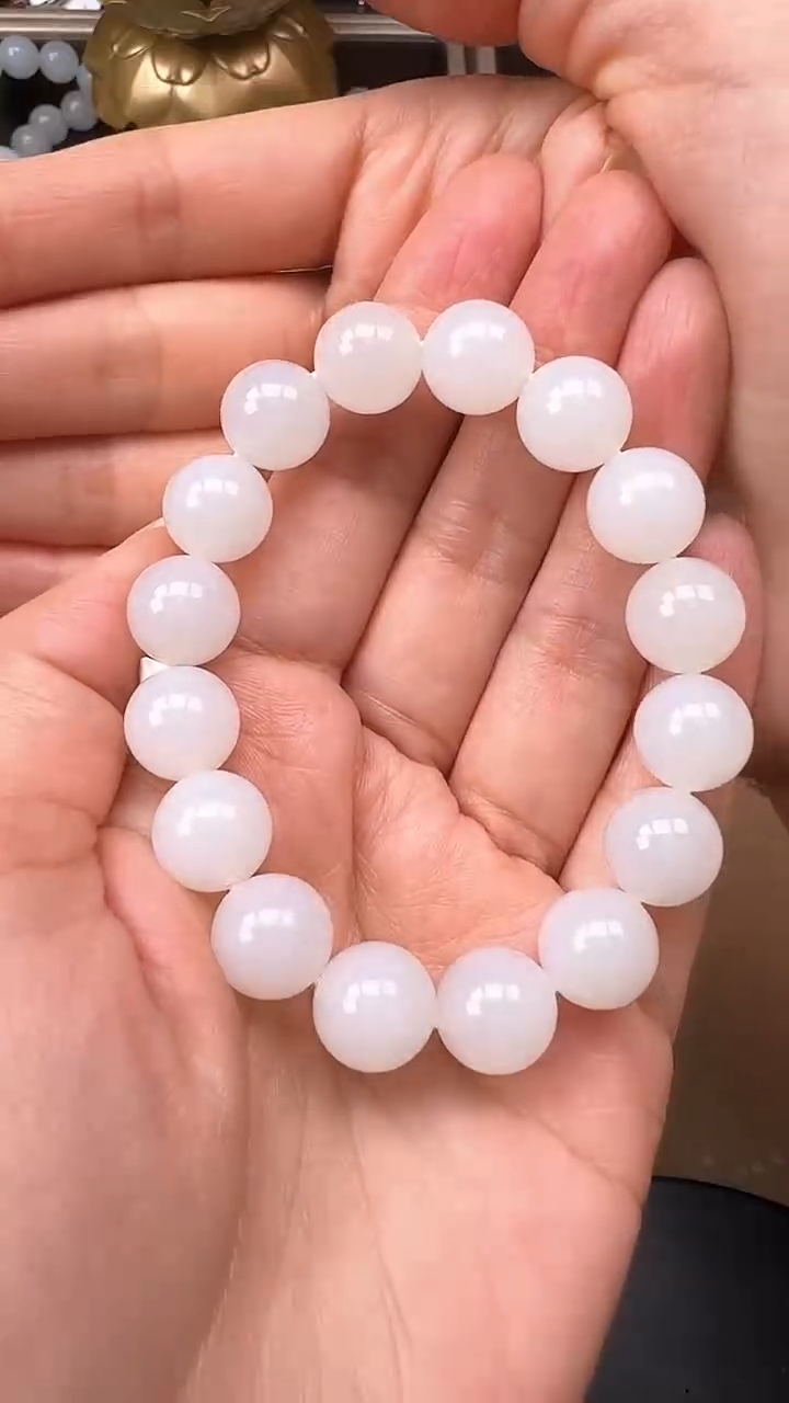 【闪购商品】和田玉手串未镶嵌1197手串12mm