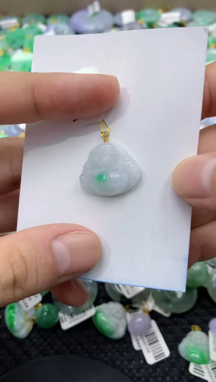 颈饰未镶嵌翡翠天然缅甸翡翠A货