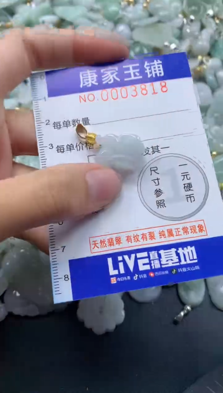 颈饰未镶嵌翡翠3818