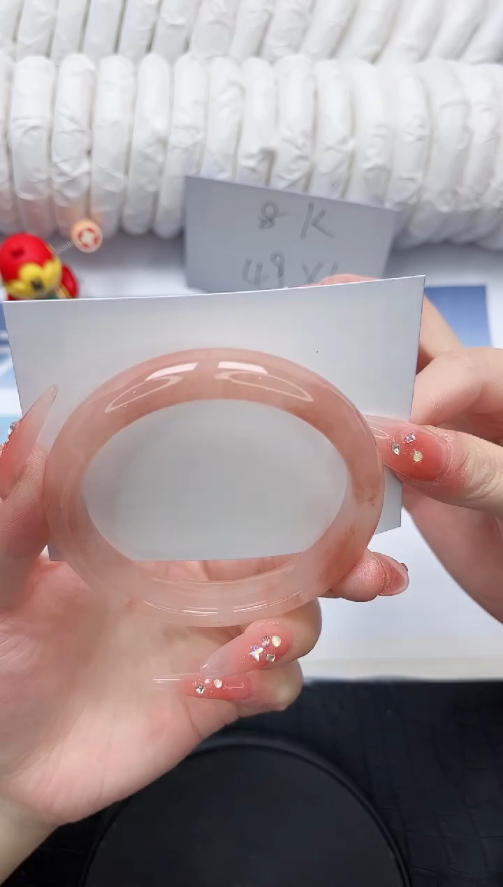 石英质玉未镶嵌手镯45-60