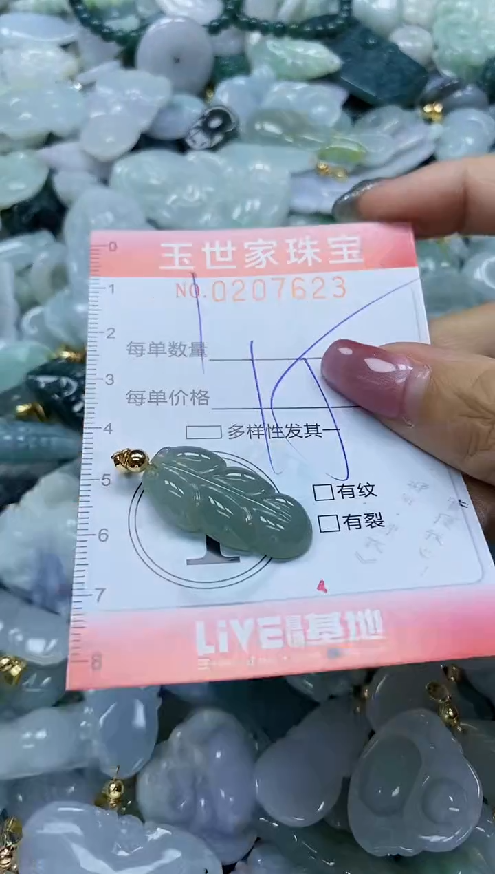 【闪购商品】翡翠颈饰未镶嵌闪购0207623