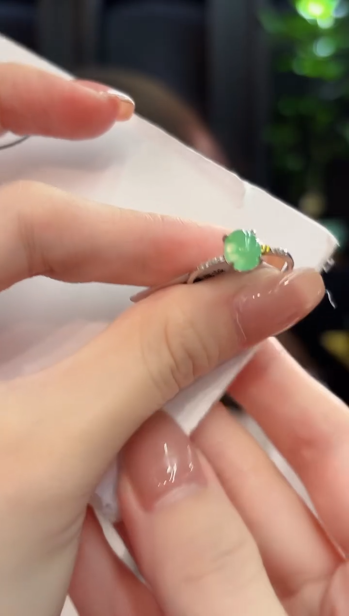 未镶嵌戒指翡翠 缅甸A货/支持复检/一件