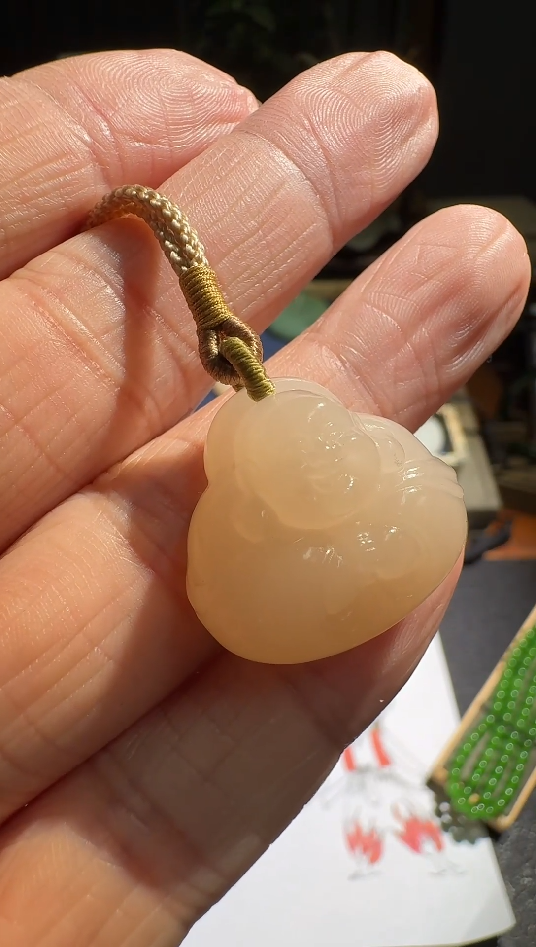 【闪购商品】和田玉颈饰未镶嵌LX09*0004*