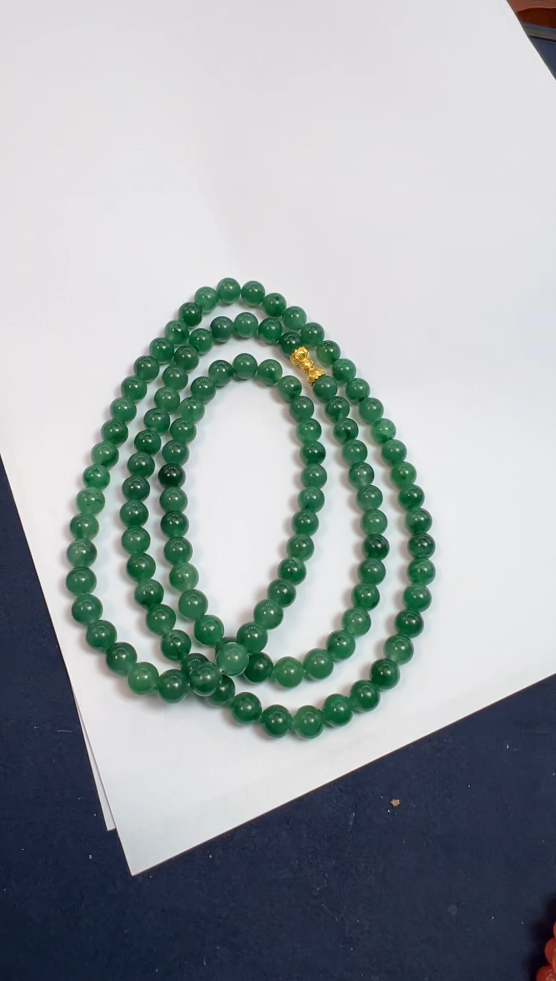 【闪购商品】石英质玉项链银S925镶嵌非洲翠项链拍一发一多样性发货