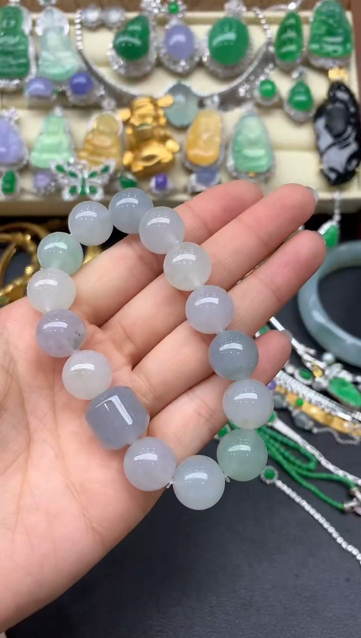 【闪购商品】翡翠手串未镶嵌132-中国好珍宝