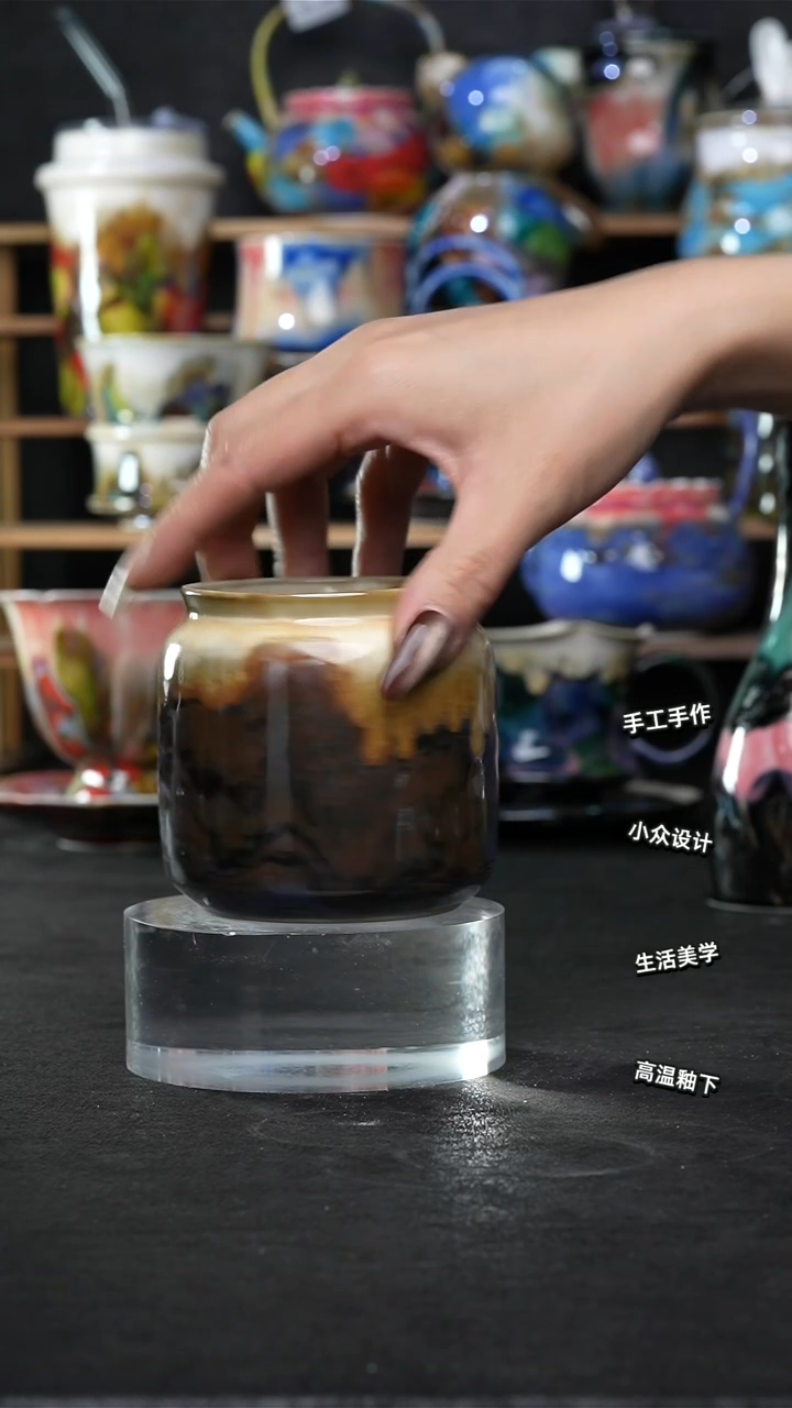 设计师款景德镇森涩手创陶瓷（食品级）692