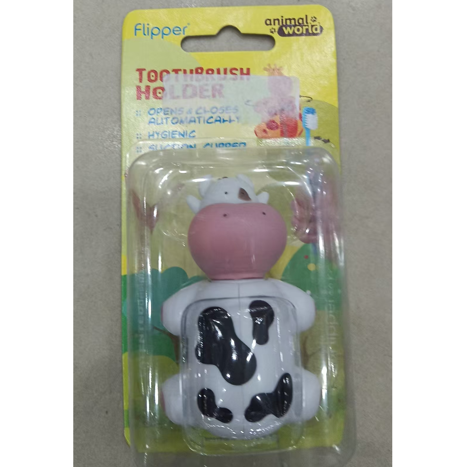 韩厨姐妹专属~韩国卡通牙刷挂可爱头造型牙刷架