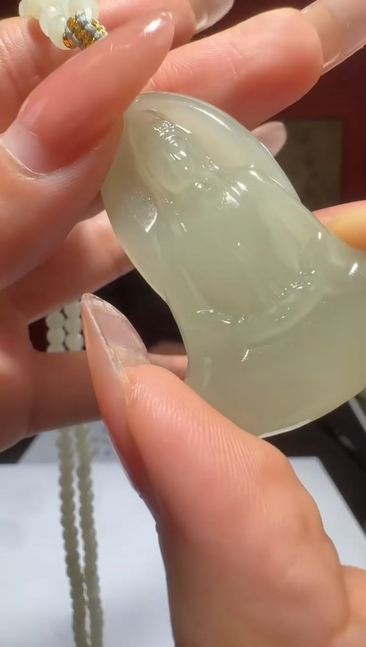 颈饰未镶嵌和田玉39834