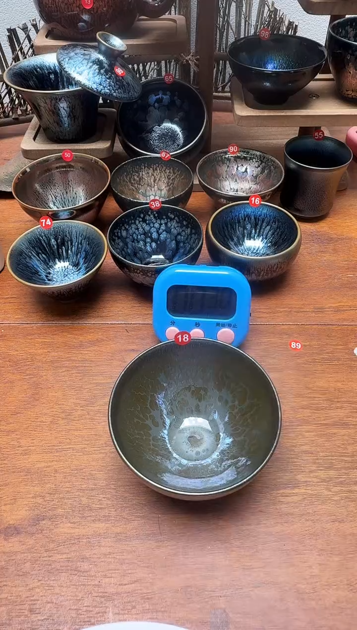 茶盏初18号建盏工匠茶器