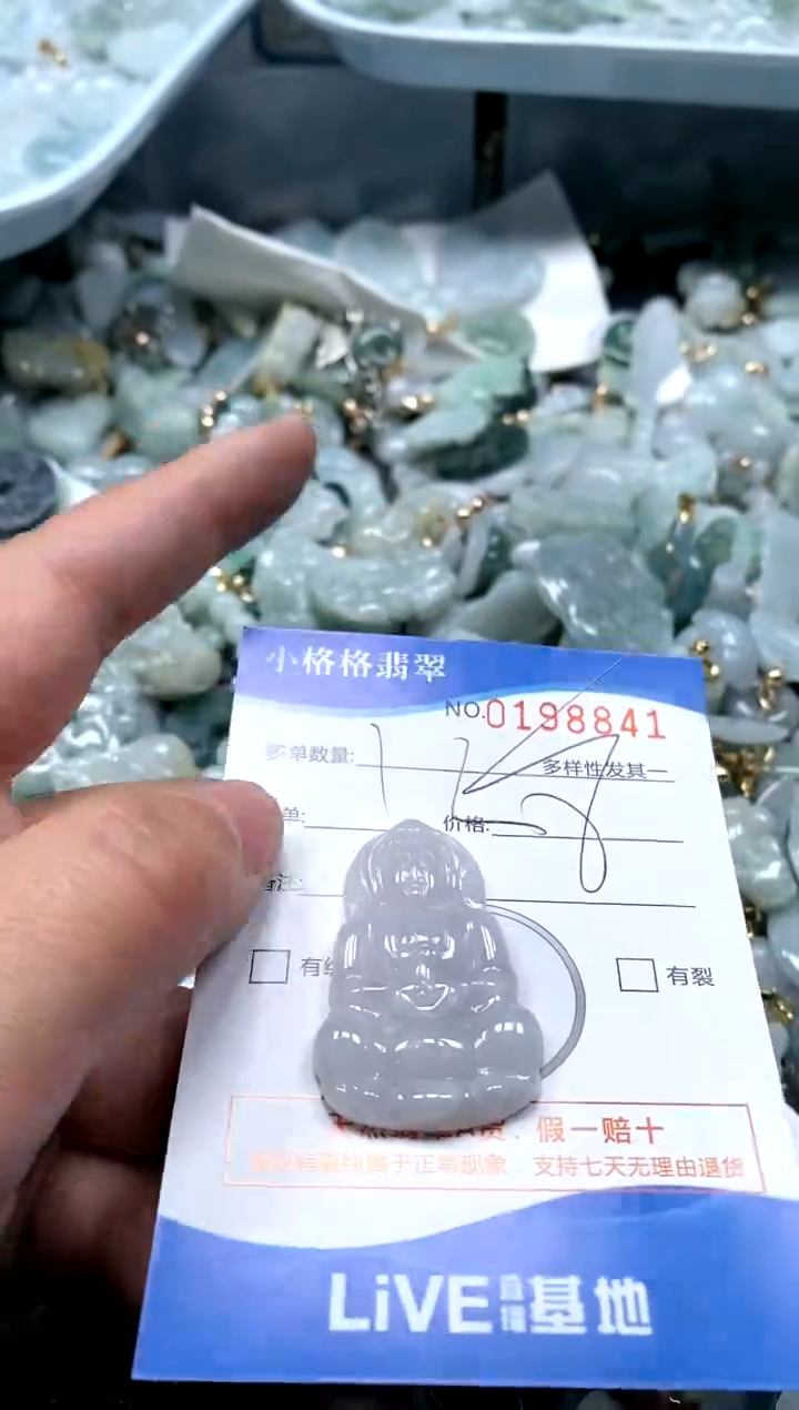 【闪购商品】翡翠颈饰未镶嵌闪购商品0198841