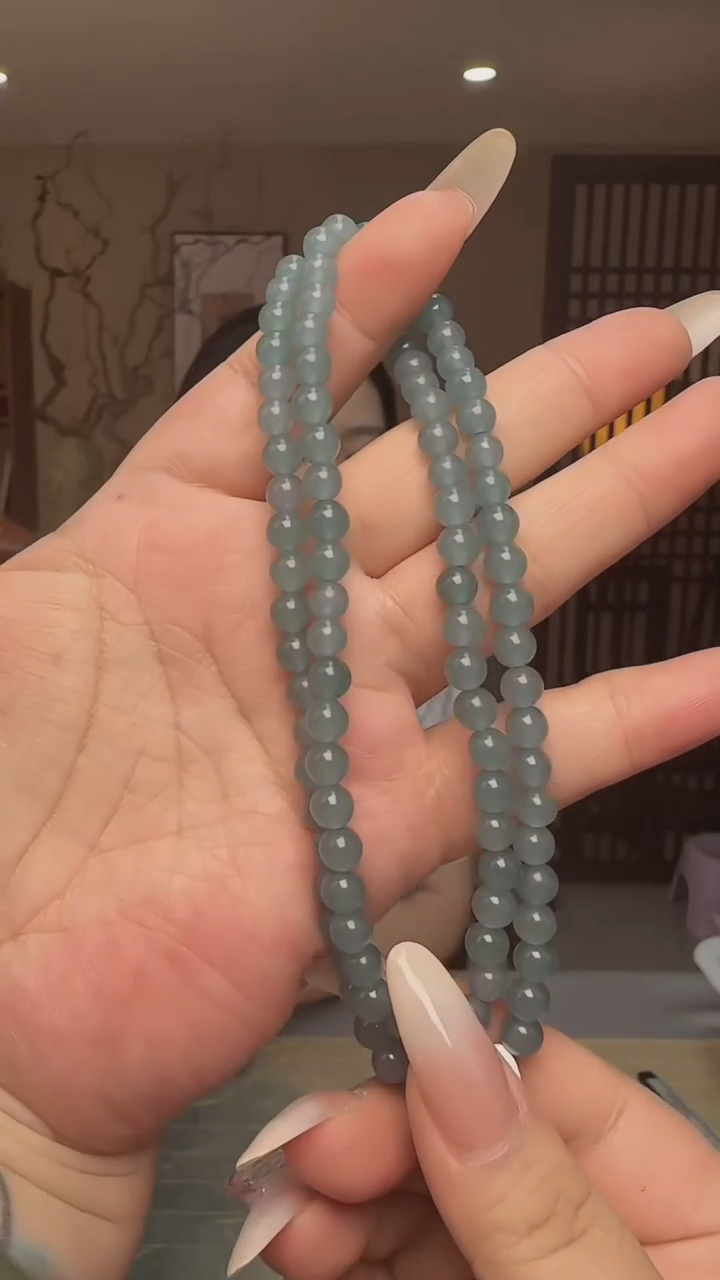 珐琅足银甄选好物 且沫兰项链