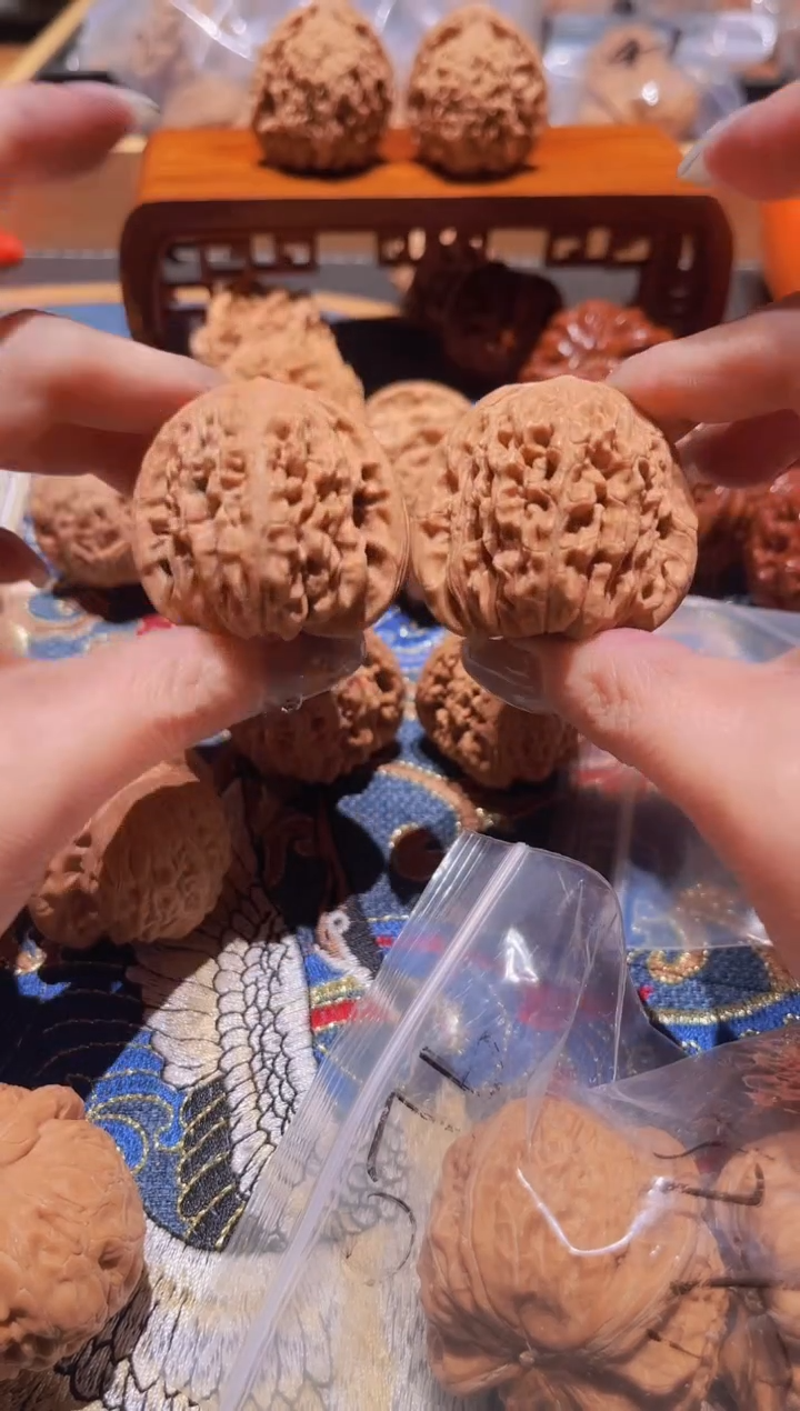 把件文玩核桃153四座楼40