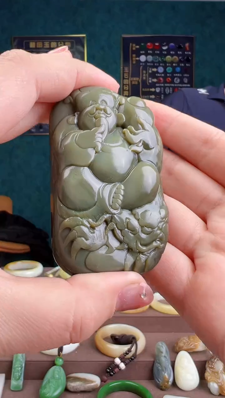 【闪购商品】和田玉颈饰未镶嵌ZZ 拍一发一 多样性发货