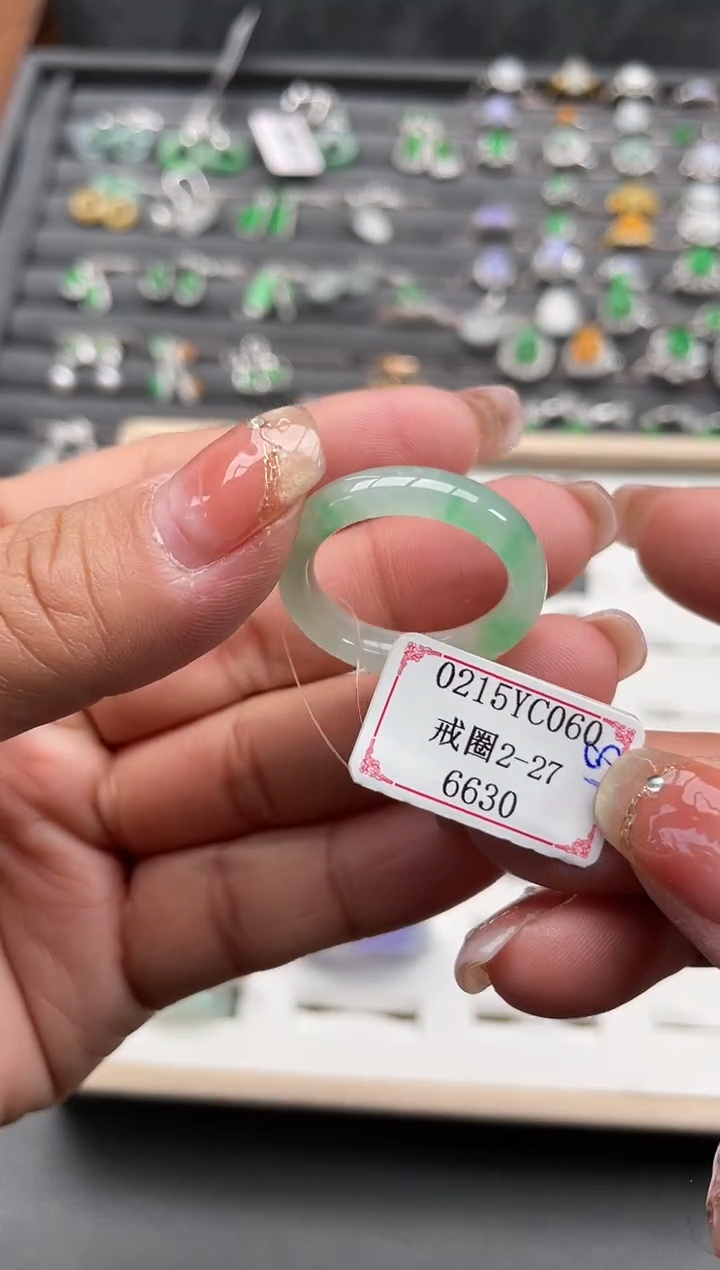 【闪购商品】翡翠戒圈未镶嵌0215YC060