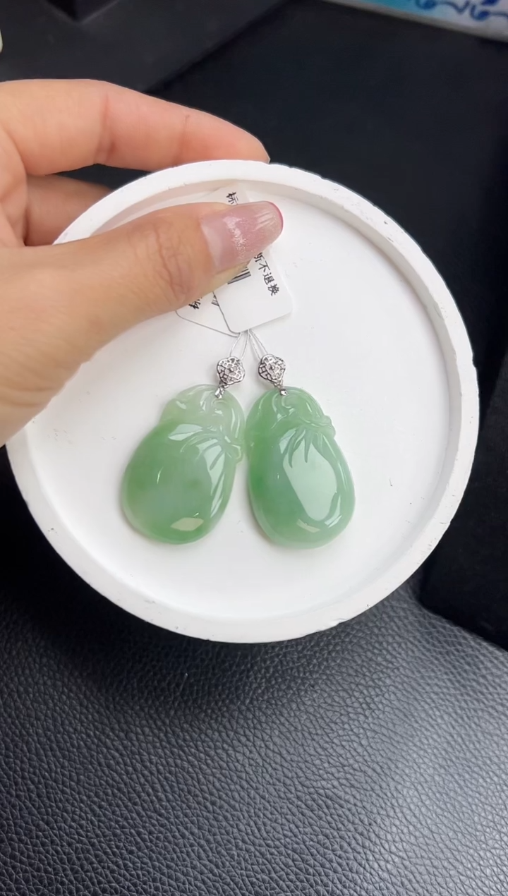 【闪购商品】翡翠颈饰未镶嵌K505-818 钱袋多样性发一