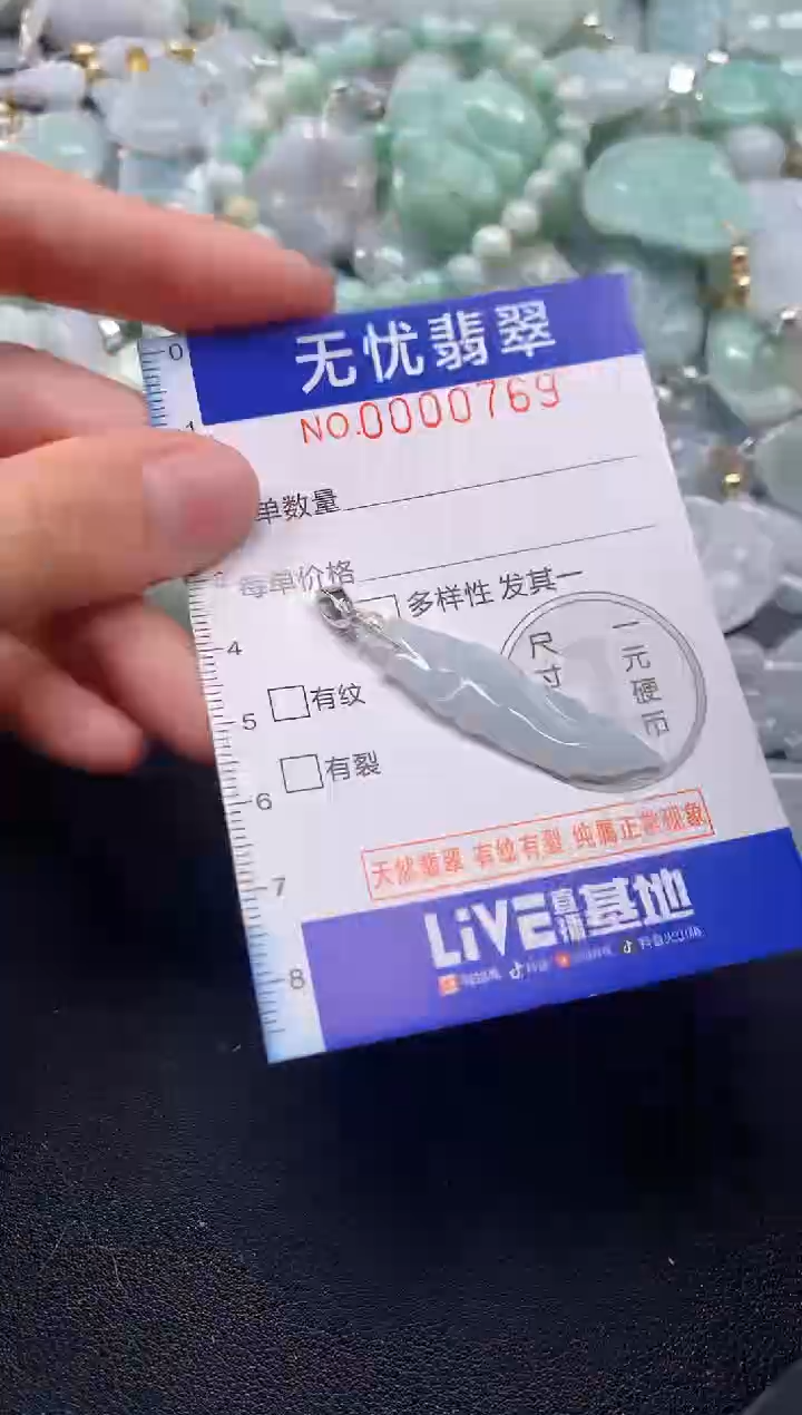 颈饰未镶嵌翡翠769
