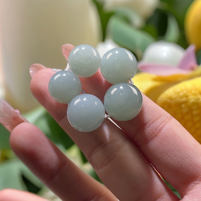 定制翡翠未镶嵌五颗