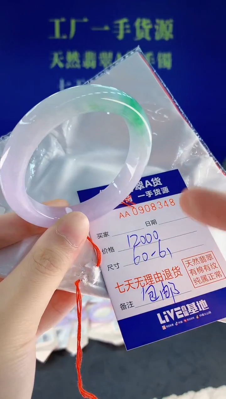 未镶嵌手镯翡翠48