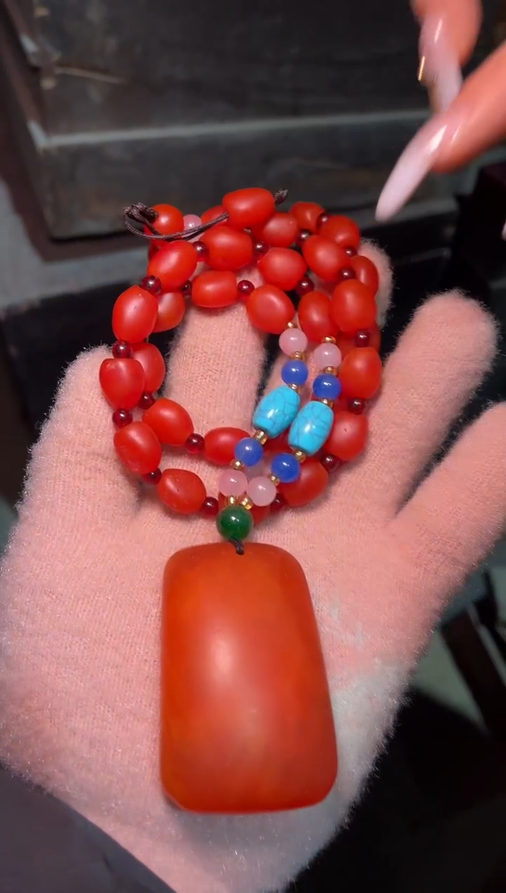 【闪购商品】蜜蜡颈饰未镶嵌雅琪优选精品链接46