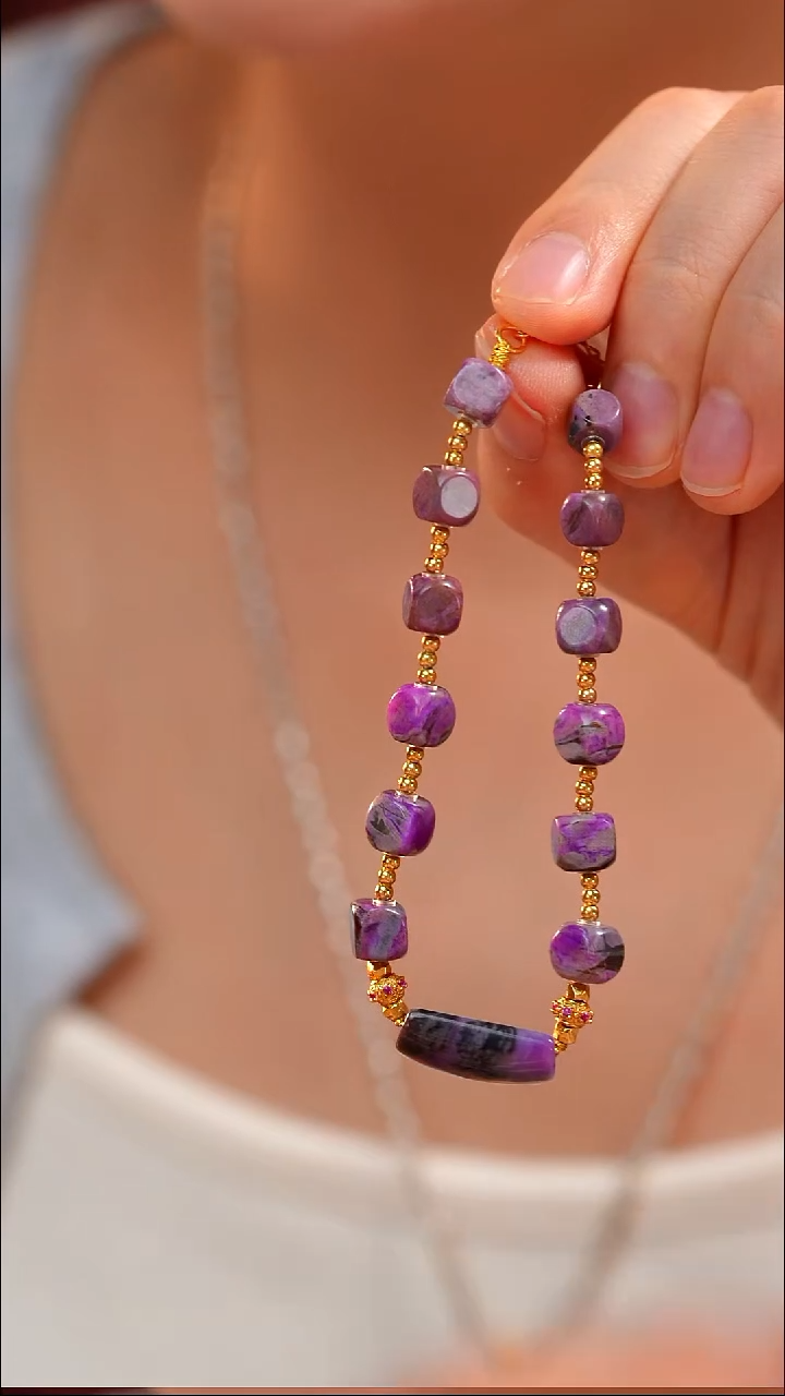 苏纪石（舒俱来）未镶嵌颈饰AZB10392