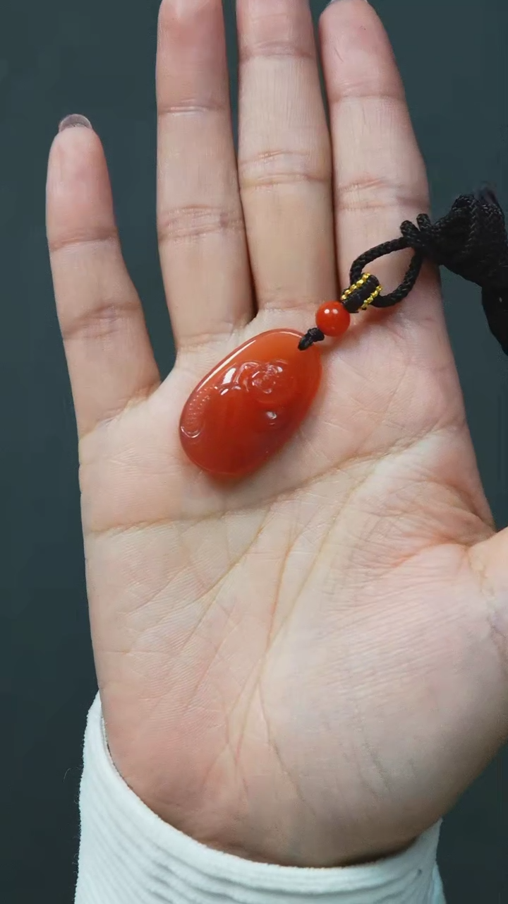 【闪购商品】南红玛瑙挂件未镶嵌NH250107-26