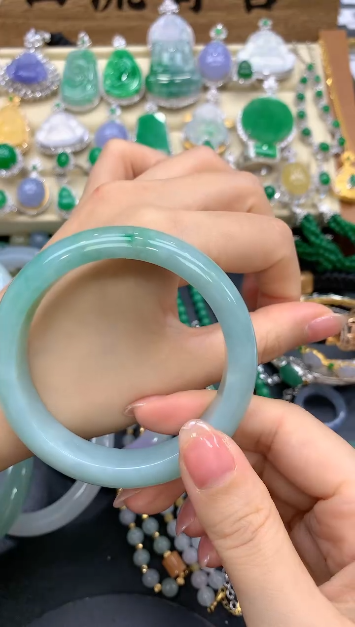 【闪购商品】翡翠手镯未镶嵌286-中国好珍宝