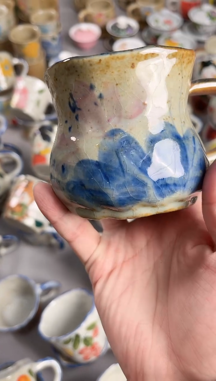 【闪购商品】瓷片景德镇手绘高温釉下彩