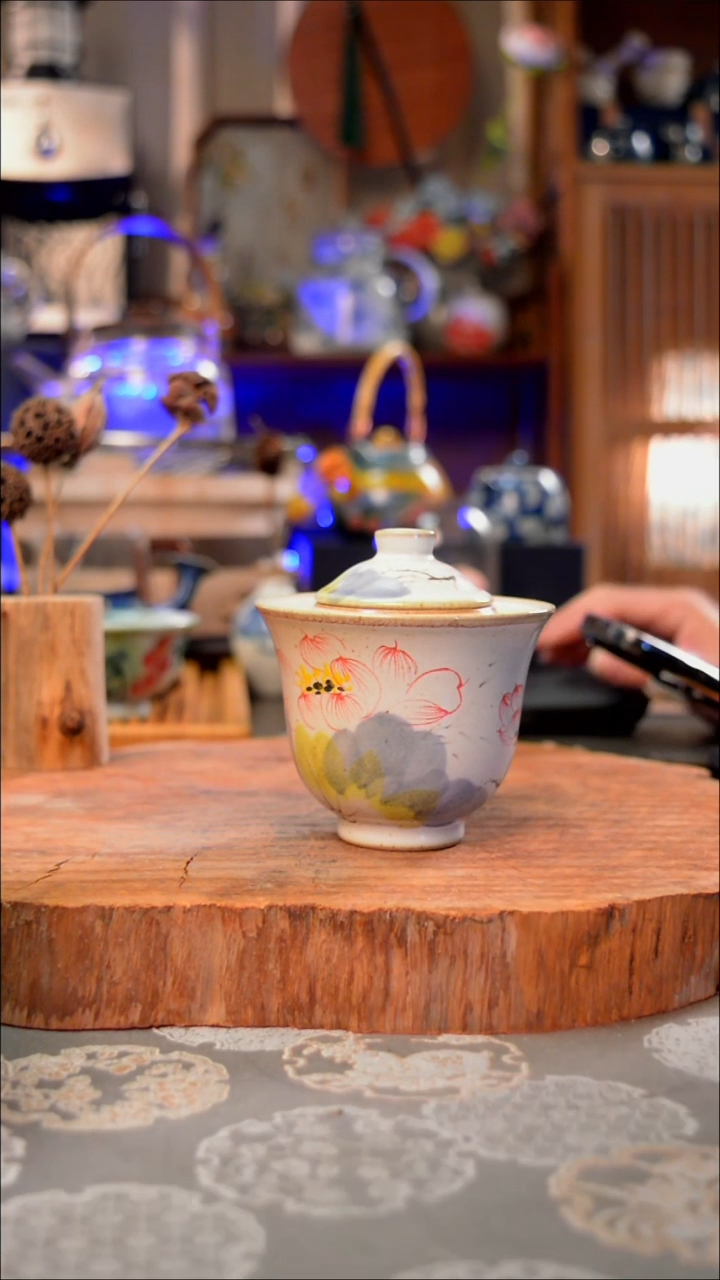 【闪购商品】摆件荷花手工手绘手工手绘