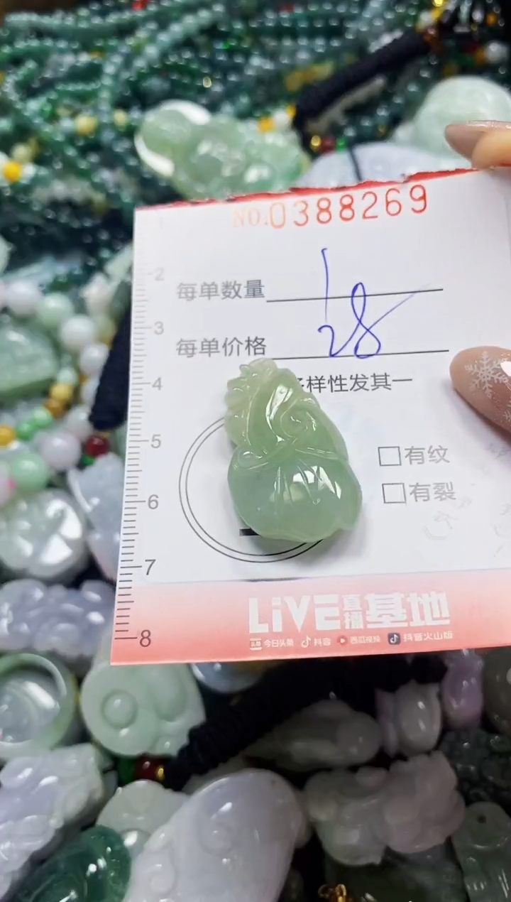 颈饰未镶嵌翡翠闪购0388269