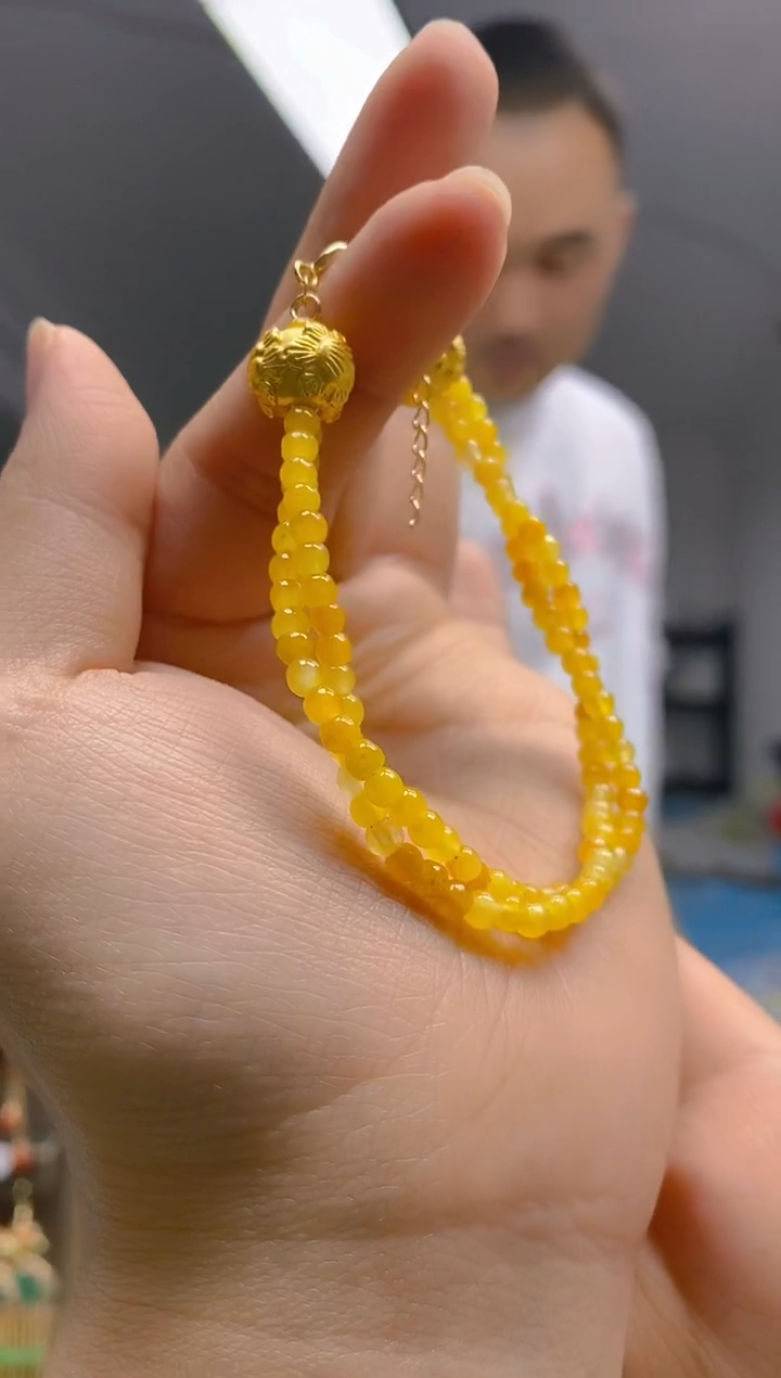 【闪购商品】翡翠耳饰合金0278翡翠手链