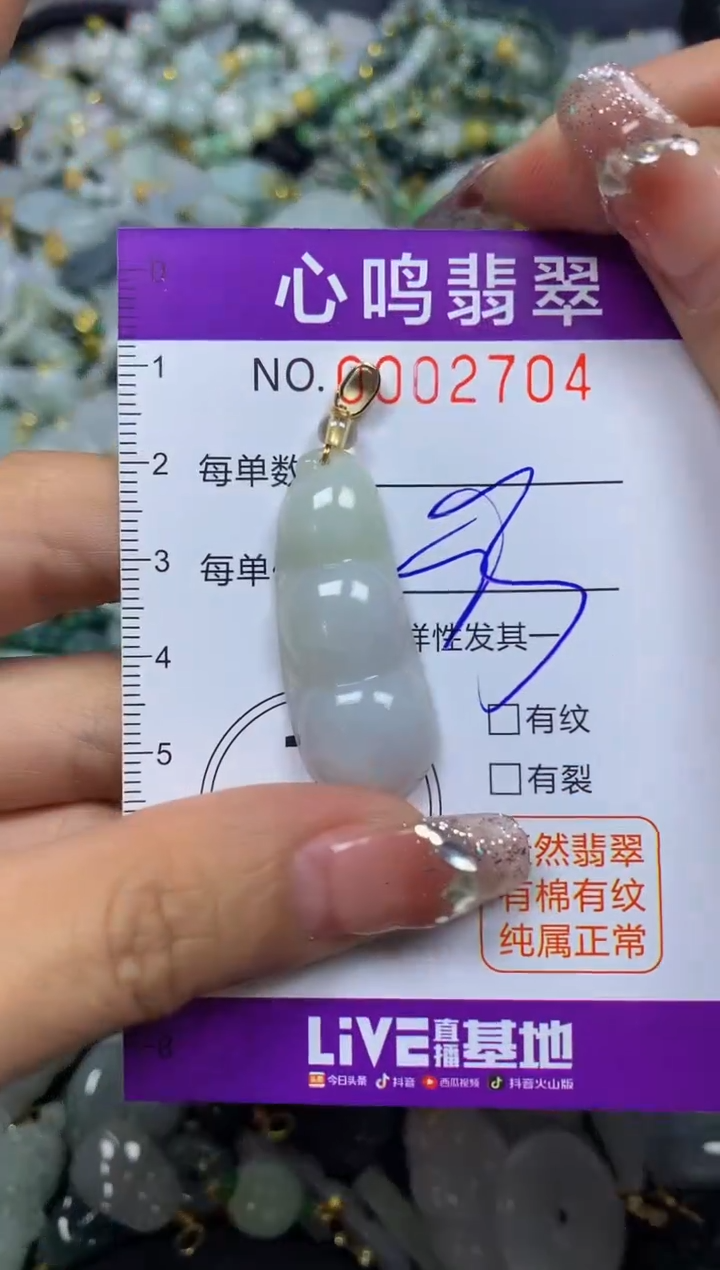 【闪购商品】翡翠颈饰未镶嵌闪购002704