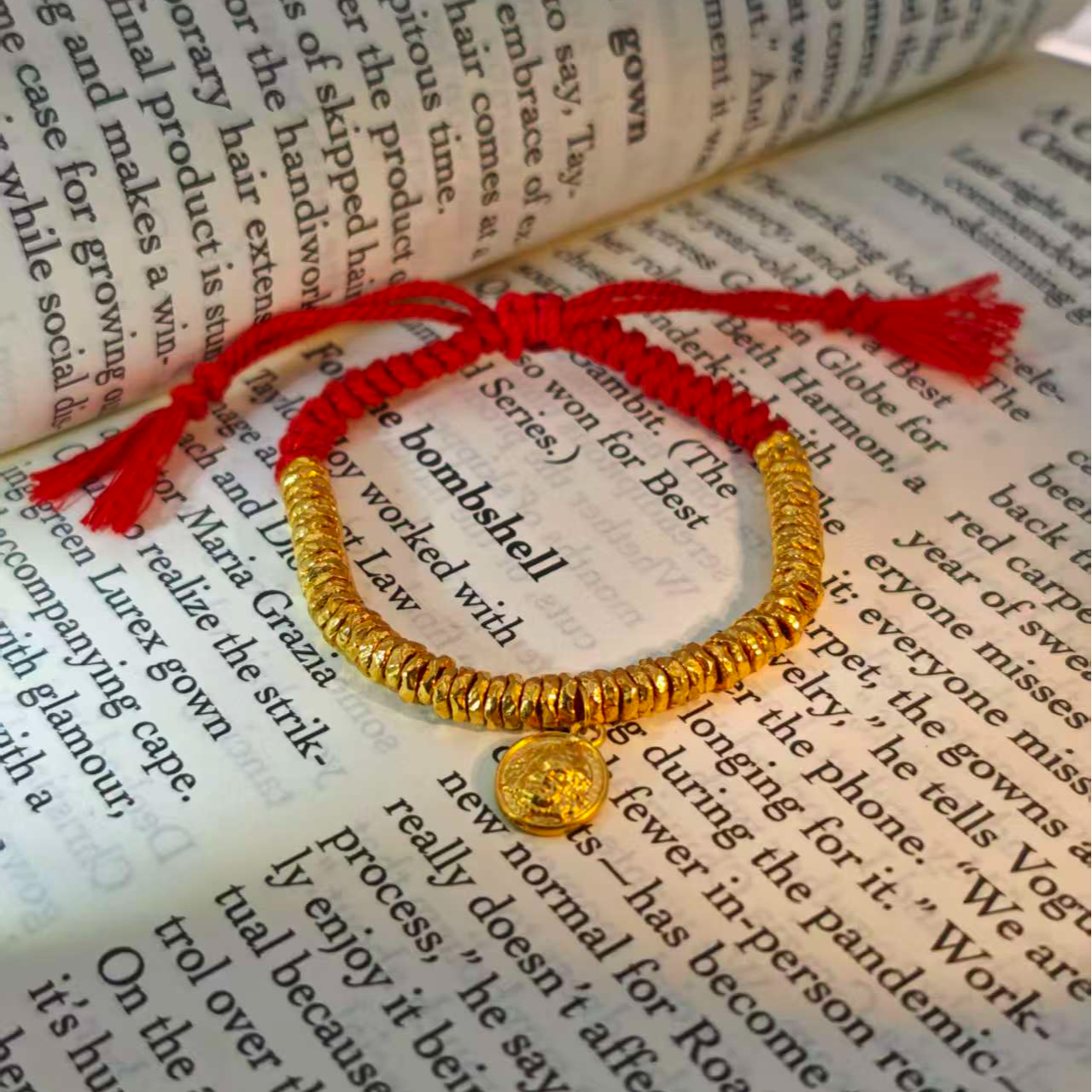 足金999  卡5-6mm盘缠 配件 元旦礼物年终狂欢季【付付】